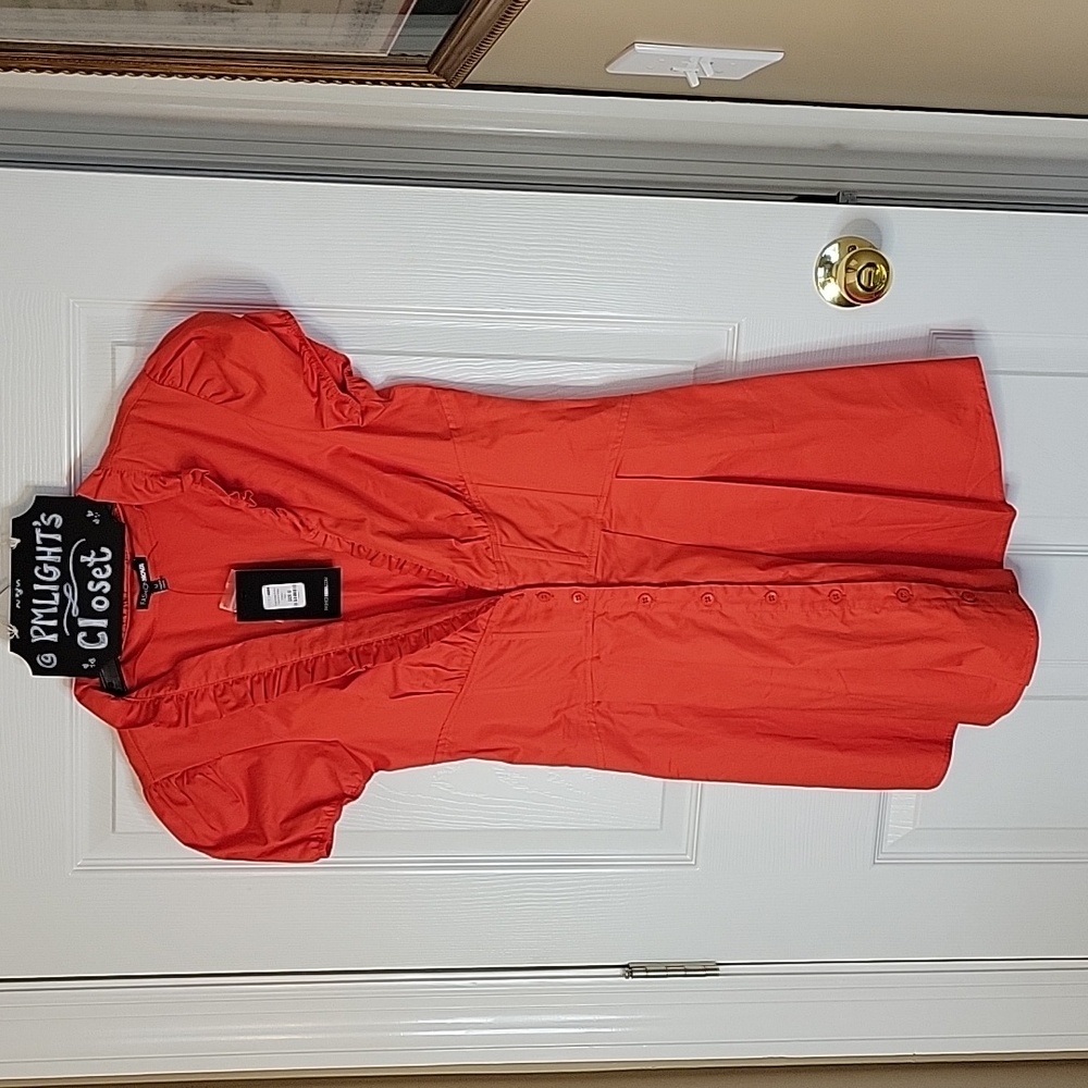Fashion Nova Medium Red Fit & Flare Mini Dress New